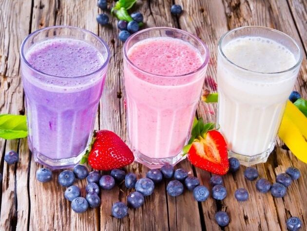 smoothies and fruit and vegetable cocktails for weight loss